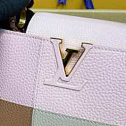 Fortok Louis Vuitton Capucines Mini Bag Pink M59268 21x14x8cm - 2