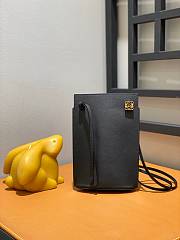 Fortok Loewe Dice Pocket Phone Bag Black 20.5x12.7x4.5cm - 6