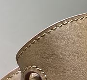 Fortok Loewe Pebble Small Bucket Bag Brown 17x7x21.5cm - 5