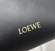 Fortok Loewe Pebble Small Bucket Bag Black 17x7x21.5cm - 2