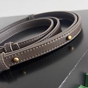 Fortok Bottega Veneta Mini Cabat Bag Brown 709464 22x6.5x15.5cm - 3