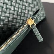 Fortok Bottega Veneta Mini Cabat Bag Green 709464 22x6.5x15.5cm - 6
