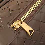 Fortok Bottega Veneta Wallace Shoulder Bag Brown 80847 20×13×9.5cm - 6