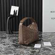 Fortok Bottega Veneta Wallace Shoulder Bag Brown 80847 20×13×9.5cm - 5