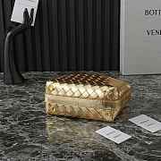 Fortok Bottega Veneta Wallace Shoulder Bag Gold 80847 20×13×9.5cm - 5