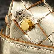 Fortok Bottega Veneta Wallace Shoulder Bag Gold 80847 20×13×9.5cm - 4