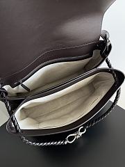 Fortok Bottega Veneta Men's Andiamo Backpack Dark Brown 807715 37x26x13cm - 5