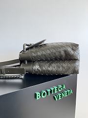 Fortok Bottega Veneta Men's Andiamo Backpack Dark Green 807715 37x26x13cm - 2