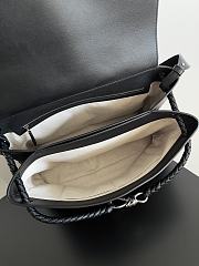 Fortok Bottega Veneta Men's Andiamo Backpack Black 807715 37x26x13cm - 4
