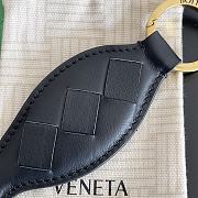 Fortok Bottega Veneta Fish-shaped Keychain Black - 3