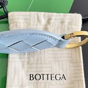 Fortok Bottega Veneta Fish-shaped Keychain Blue - 3