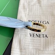Fortok Bottega Veneta Fish-shaped Keychain Blue - 2