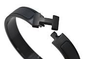Fortok Hermes So Black Enamel Black Bracelet - 4