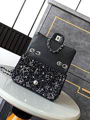 Fortok Chanel Star Diamond CF Bag Black 10x20x7cm - 5