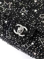 Fortok Chanel Star Diamond CF Bag Black 10x20x7cm - 3