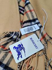 Fortok Burberry Wool Cape Beige 140x140cm - 2