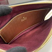 Fortok Gucci GG Marmont Super Mini Bag Gold Metallic Leather 824950 22x12x2cm  - 2