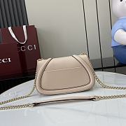 Fortok Gucci Blondie Shoulder Bag Light Pink Leather 815711 21.5x11x8cm - 5
