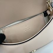 Fortok Gucci Blondie Shoulder Bag Light Pink Leather 815711 21.5x11x8cm - 3