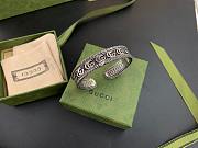 Fortok Gucci GG Logo Open Bracelet - 1
