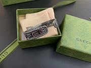 Fortok Gucci GG Logo Open Bracelet - 6