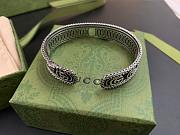 Fortok Gucci GG Logo Open Bracelet - 4