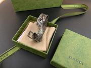 Fortok Gucci GG Logo Open Bracelet - 3