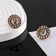 Fortok Gucci Double G Round Earrings - 5