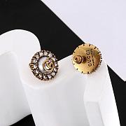 Fortok Gucci Double G Round Earrings - 4