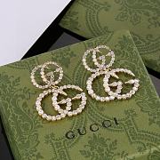 Fortok Gucci GG Pearl Earrings - 6