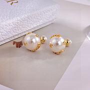 Fortok Dior Pearl Earrings - 4