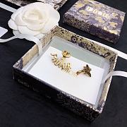 Fortok Dior CD Letter Earrings - 1