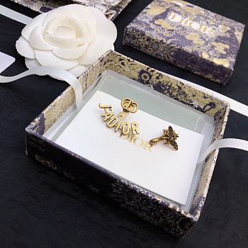 Fortok Dior CD Letter Earrings