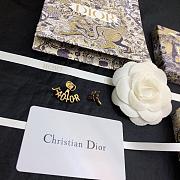 Fortok Dior CD Letter Earrings - 5
