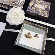 Fortok Dior CD Letter Earrings - 2
