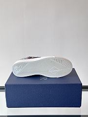 Fortok Dior B01 Sneakers Dark Blue Suede Leather - 5