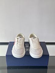 Fortok Dior B01 Sneakers Grey Suede Leather - 6