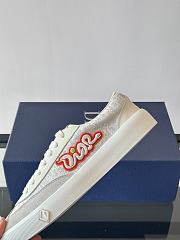 Fortok Dior B01 Sneakers Grey Suede Leather - 5