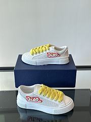 Fortok Dior B33 Sneaker White & Yellow - 6