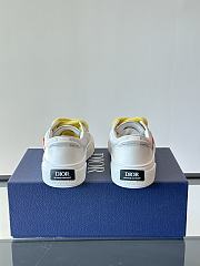 Fortok Dior B33 Sneaker White & Yellow - 5