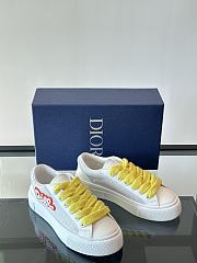 Fortok Dior B33 Sneaker White & Yellow - 2