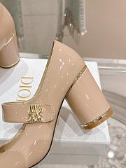 Fortok Dior Miss Dior Ballet Pumps Beige Patent Leather - 2