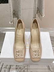 Fortok Dior Miss Dior Pump Beige Patent Leather  - 1
