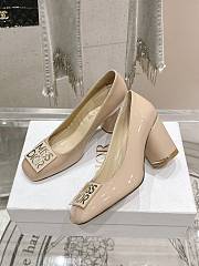 Fortok Dior Miss Dior Pump Beige Patent Leather  - 2