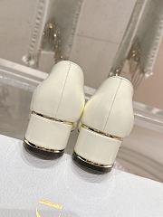 Fortok Dior Miss Dior Pump White Patent Leather - 4