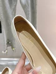 Fortok Dior Miss Dior Pump White Patent Leather - 3