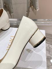 Fortok Dior Miss Dior Pump White Patent Leather - 2