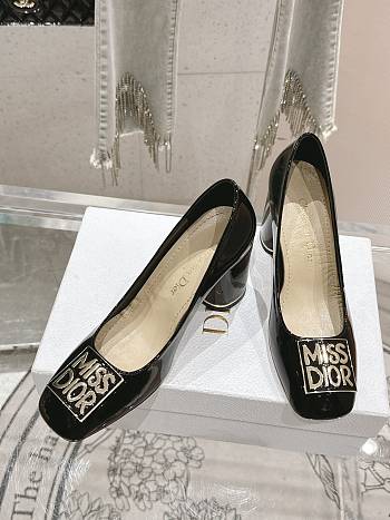Fortok Dior Miss Dior Pump Black Patent Leather
