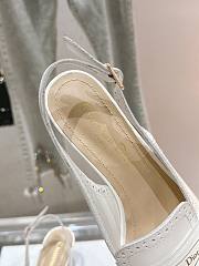 Fortok Dior Escarpin Slingback White - 2