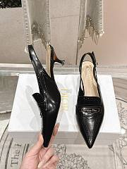 Fortor Dior Escarpin Slingback Black - 3